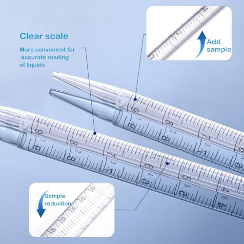 Serological Pipettes - 5ml Serological Pipettes/Blue， Individually Wrapped (Case of 100) - size: 5ML/100PCS