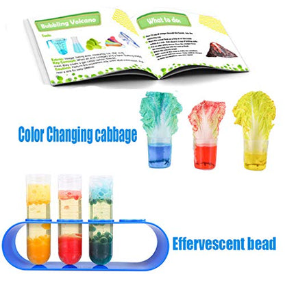 UNGLINGA Kids Science Experiment Kit with Lab Coat Scientist Costume Dress Up and Role Play Toys Gift for Boys Girls Kids Christmas Birthday Party - style: Science kits with tools & lab coat
