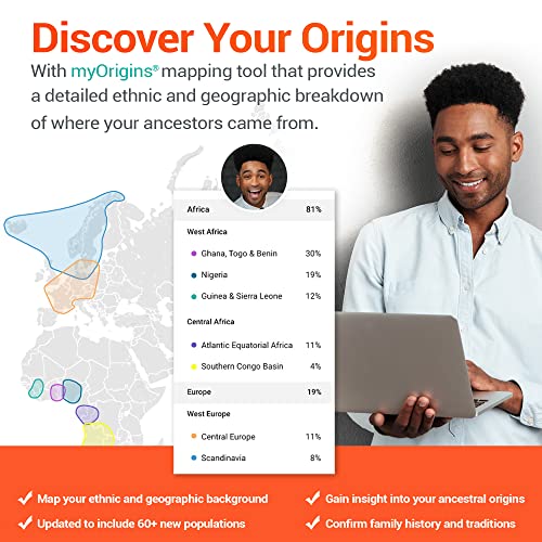 FamilyTreeDNA Family Finder Ancestry & DNA Test, Swab Collection Kit