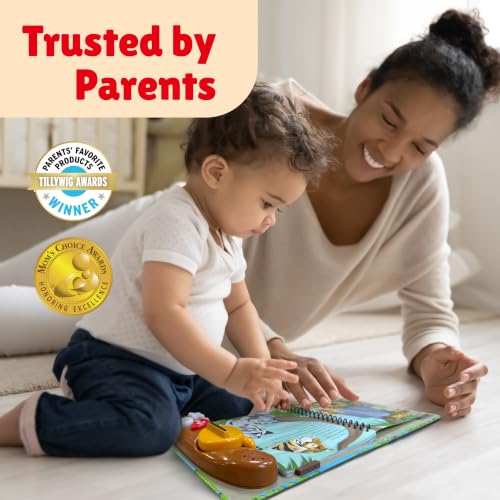 BEST LEARNING Book Reader Animal Kingdom - Interactive Talking Sound Toy