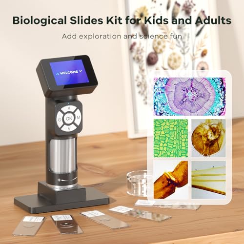 JL112 Handheld Portable Digital Microscope with 2" Screen