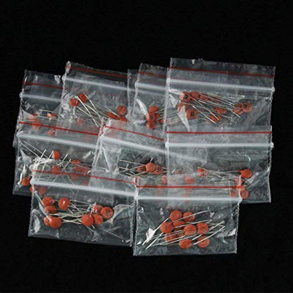 300pcs/lot Ceramic Capacitor 2PF-0.1UF 30 values10pcs Electronic Components Package Ceramic Capacitor Assorted Kit Samples