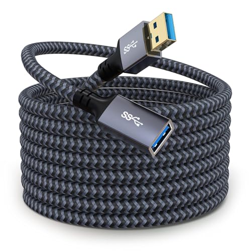 USB Extension Cable 10FT USB3.0 Extender Type A Male to Female Cord - size: 10FT