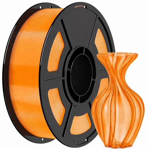 IEMAI High Speed PETG Filament 1.75mm, 500mm/s, 1kg, Transparent Orange - color: Transparent Orange