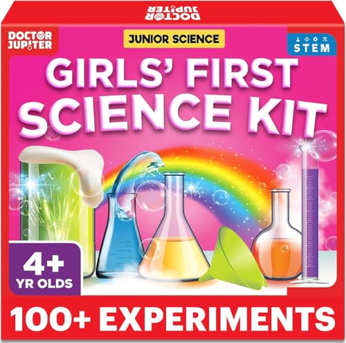 Doctor Jupiter Girls' First Science Experiments Kit for Kids Ages 4+ - style: Girls' First Science Kit: 4+