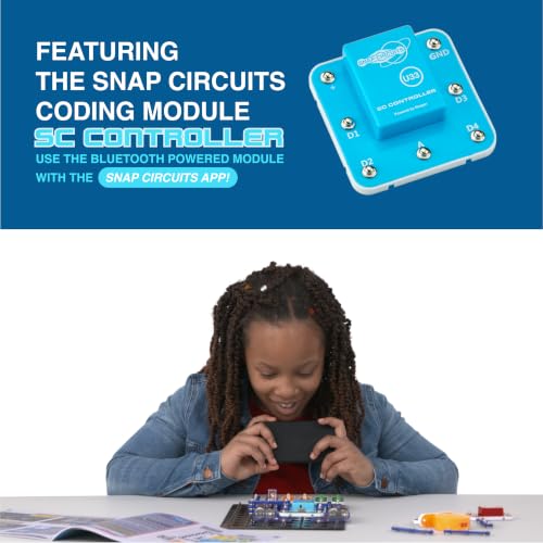 Snap Circuits Discover Coding STEM Coding Toy for Kids Ages 8+