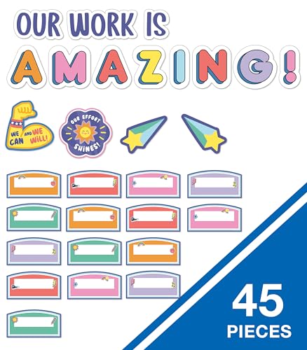 Carson Dellosa Pre-Punched We Stick Together 45-Piece Our Work is Amazing - color: Our Work is Amazing