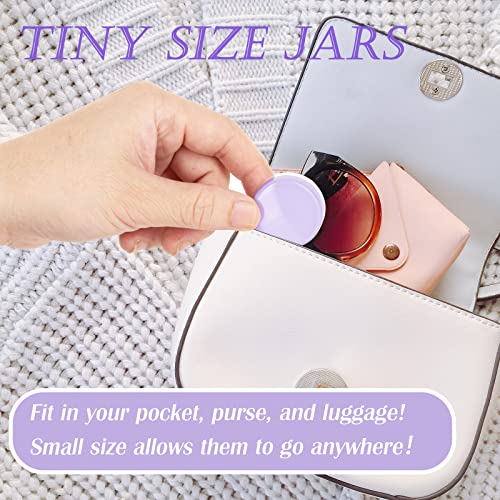 3 Gram Sample Containers with Lids, 50 Count, Purple Lid - color: Purple