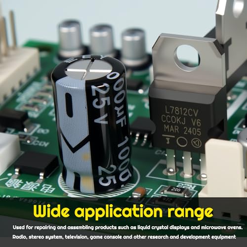 24Value 265pcs Electrolytic Flux Capacitor Assortment Kit