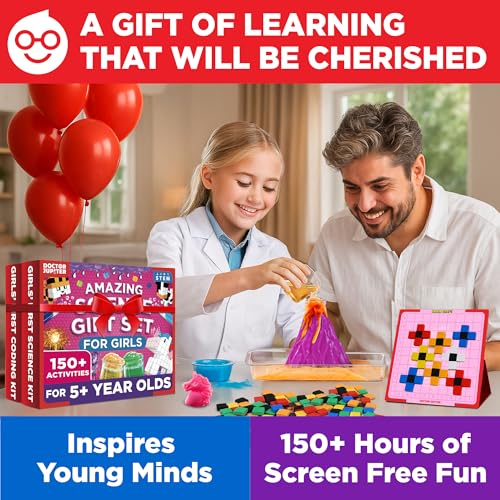 Doctor Jupiter Amazing Science Gift Set for Girls Ages 5+, Birthday Gift - style: Amazing Science Gift Set: 5+