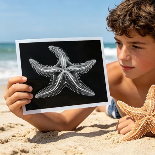 Thematic Animal X-Rays, Set of 16, Simulation Specimen, Science Education Materials for Kindergarten & Preschool, Light Table Accessories, Montessori & Reggio-Inspired (Sea Animals) - color: Sea animals