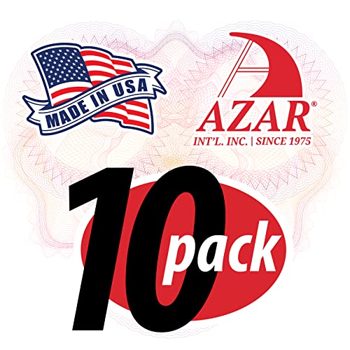 Azar Displays 129920 11" W x 2.5" H Horizontal U-Frame with Magnetic Strips, 10-Pack - size: 11 in W x 2.5 in. H