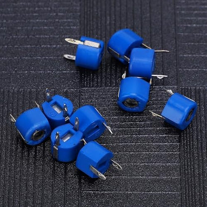 Trimmer Variable Capacitance Capacitor Kit - 80pcs 6mm Trimmer Capacitors (5/10/20/30/40/60/70/120P)