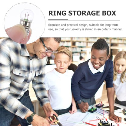 Hemobllo Mini Light Bulbs 50-Pack Round Screw Base Light Bulb Kit for Science Experiments Physics Lab Activities Electricity Kit Circuit and Mini Lamp Classroom Use