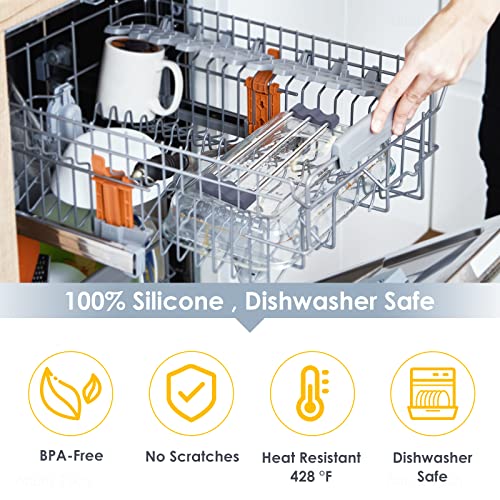 Tomorotec Adjustable Over-The-Sink Kitchen Rack, BPA-Free, Deep Gray - color: Deep Gray