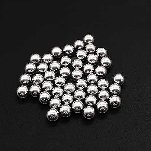 Taiss 490PCS Precision Balls 8 Sizes,Bicycle Bearing Balls 1/2" 3/8" 1/4" 7/32" 3/16" 5/32" 1/8" 3/32" Precision Steel Ball Assortment Kit,Metal Balls F-099-490PCS-GE - size: 490PCS