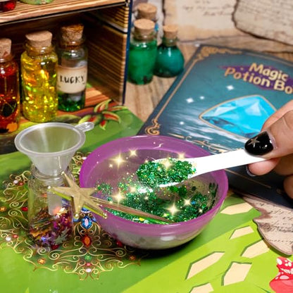 LDomet Fairy Magic Potion Kit for Kids, 20-Bottle Magic Craft Set, Ages 6+ - color: WIZARD