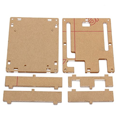 DAOKI® Uno R3 Case Enclosure New Transparent Gloss Acrylic Computer Box Compatible with Arduino UNO R3