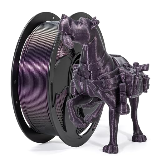 Starlight Purple Chameleon PLA 1.75mm 1kg ColorShift Glitter 3D Filament - color: H_pla-bsl-11 Starlight Purple