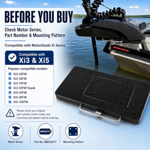 for MotorGuide Xi3 Xi5 Quick Release Bracket 8M0120717 Trolling Motor Mount