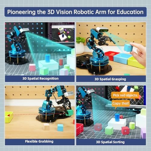 Hiwonder ROS2 Robotic Arm ChatGPT Large AI Models AI Vision Voice Control