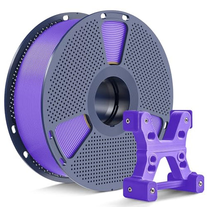 PETG Filament 1.75mm, Ultra Tough, Heat Optimized, Odorless, 1kg(2.2lbs) SUNLU PETG 3D Printer Filament, Dimensional Accuracy +/- 0.02mm, Lavender Purple - color: 1kg - Lavender Purple