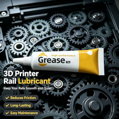 3D Printer Lubricant Grease for Lead Screws and Gears (1Pack)