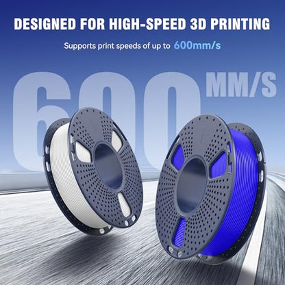 JAYO Rapid PLA 3D Printer Filament Bundle 2KG, 8 Pack 250g - color: 0.25kg*8(black/White/Blue/Red/Pink/Orange/Yellow/Green)