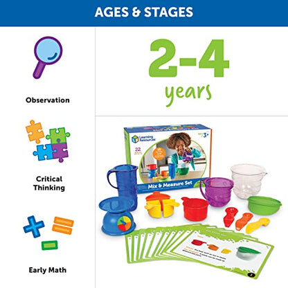 Learning Resources Mix & Measure Set