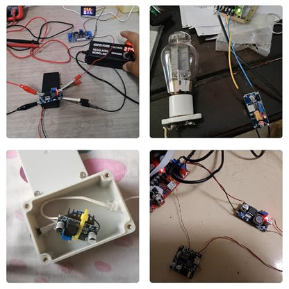 6 Pack LM2596 DC-DC Buck Converter, Step Down Module Power Supply DIP Output 1.25V-35V 3A