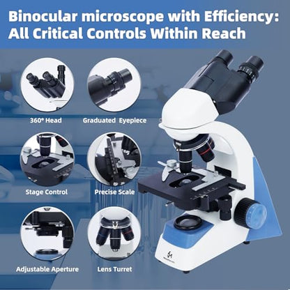 Professional Compound Binocular Microscope