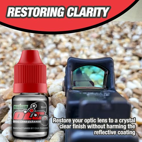 C+H Paragon OLC Optic Lens Cleaner | Red Dot Cleaner for Gun Sights, Optic Lens, and Scopes - style: Optic Cleaner