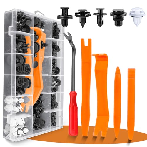OTUAYAUTO 105PCS Replacement for Subaru Bumper Fender Retainers - size: 100Pcs 5 Sizes Clips for Subaru