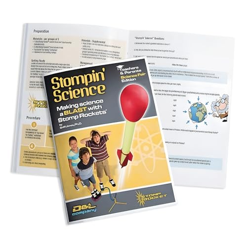 Stomp Rocket Stompin' Science Book - Introduction to STEM Educational Book