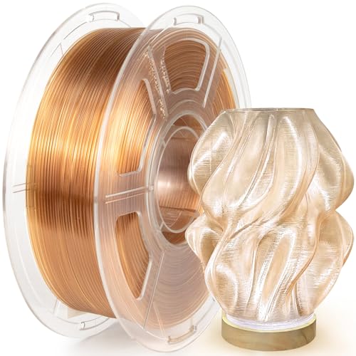 IEMAI PETG Filament 1.75mm, Transparent Champagne 1kg - color: Transparent Champagne