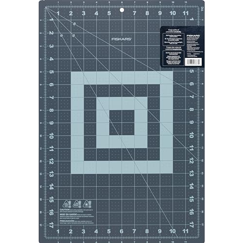 Fiskars 12" x 18" Self Healing Cutting Mat, Lilac Mountain Haze - color: Lilac/Mountain Haze, size: 12"L x 18"W
