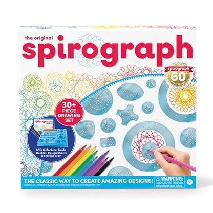 Spirograph with Markers Arts and Crafts for Kids Drawing Kit Art Supplies