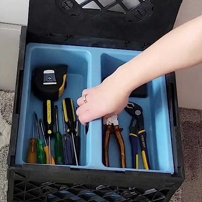 Tradesman Utility Kit (Tradesman Single Black crate - Black tray) - color: Tradesman Single Black crate - Black tray