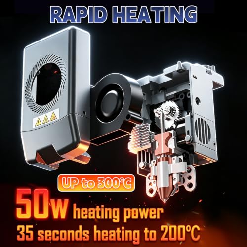 2PCS 0.25/0.4MM AD5X Nozzle Kit and 1PCS Hotend Heating Assembly Kit, All Metal Quick-Detachable Nozzle Kit, 600mm/s High-Speed, with 2 Silicone Sock, 2 Nozzle Brush, 20 Cleaning Needles, Tweezer - size: 30PCS