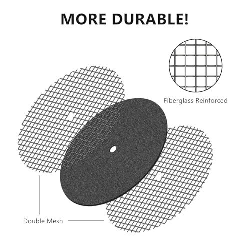 50 Pcs Metal Cutting Discs 1-1/2'' Fiberglass Reinforced Cut Off Wheels with Four 1/8 Rotary Tool Mandrels for Metal Cutting Discs (1-1/2'') - style: 1-1/2‘’