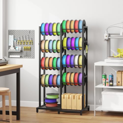 HOOBRO 3D Printer Filament Storage Rack, 5-Tier Heavy Duty Storage Shelf