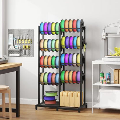 HOOBRO 3D Printer Filament Storage Rack, 5-Tier Heavy Duty Storage Shelf