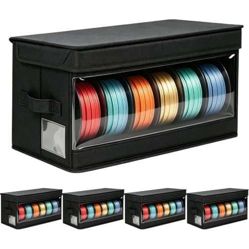3D Printer Filament Storage Box, 4 Pack Filament Dryer for PLA ABS Spools