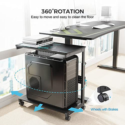 EUREKA ERGONOMIC PC Stand Height Adjustable Black - color: Black