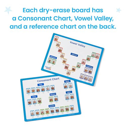 hand2mind Desktop Magnetic Sound Wall Boards, Set of 6, Ages 5+