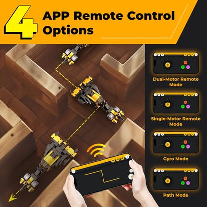 Apitor Robot R 4-in-1 STEM Robot Building Kit 300 Pieces - style: Robot R(Entry-level)