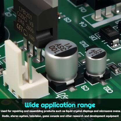 24 Values 400Pcs SMD Aluminum Electrolytic Capacitors Assortment Kit