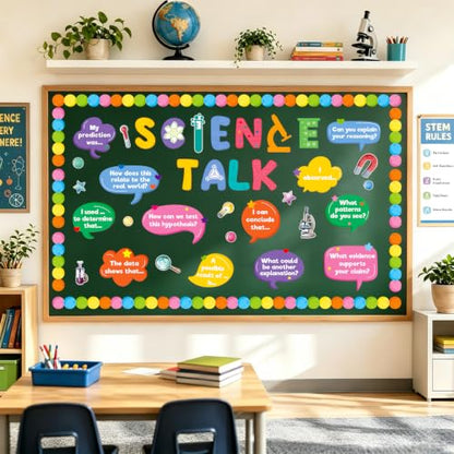 Fancy Land Science Bulletin Board Set for Classroom Decoration Science Talk