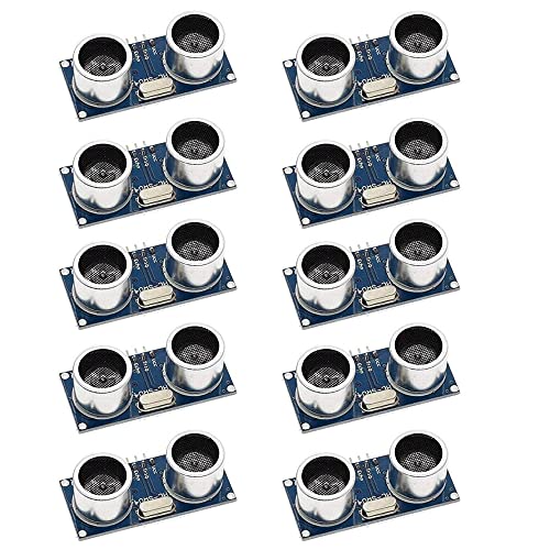 ACEIRMC HC-SR04 Ultrasonic Sensor Distance Module for Nano Robot XBee ZigBee by ElecRight(10pcs) - color: 10pcs