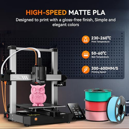 TECBEARS Black PLA Classic Filament Rapid 50-600mm/s Printing - color: 1kg Black